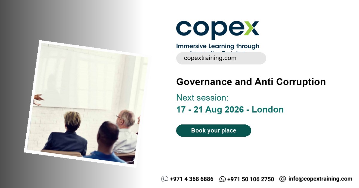 Governance and Anti-Corruption Training Course